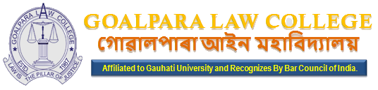 Goalpara Law College Logo